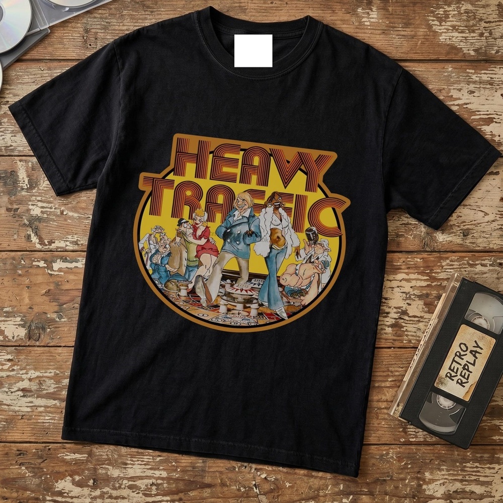 Heavy Traffic Inspired Tee, Ralph Bakshi 1973 Cult Animated NYC Movie Shirt